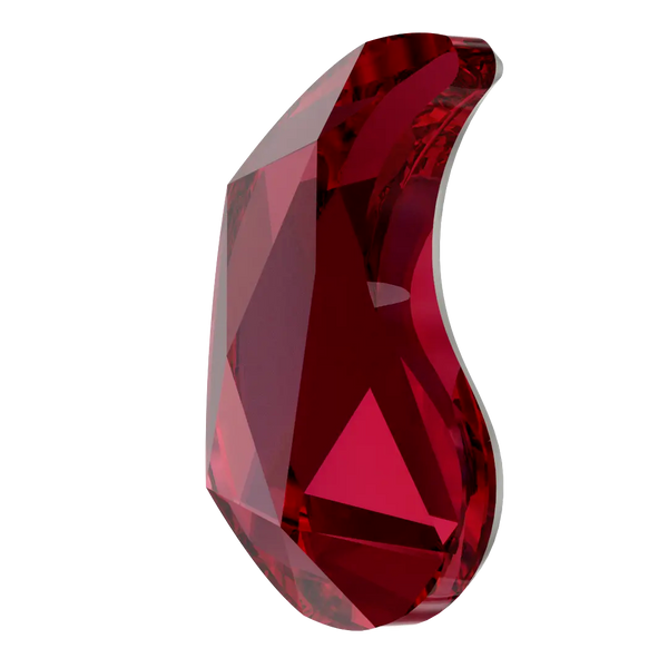 Serinity Hotfix Flat Back Crystals Paisley X (2364) Scarlet - Bluestreak Crystals