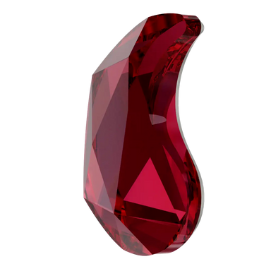 Serinity Hotfix Flat Back Crystals Paisley X (2364) Scarlet - Bluestreak Crystals