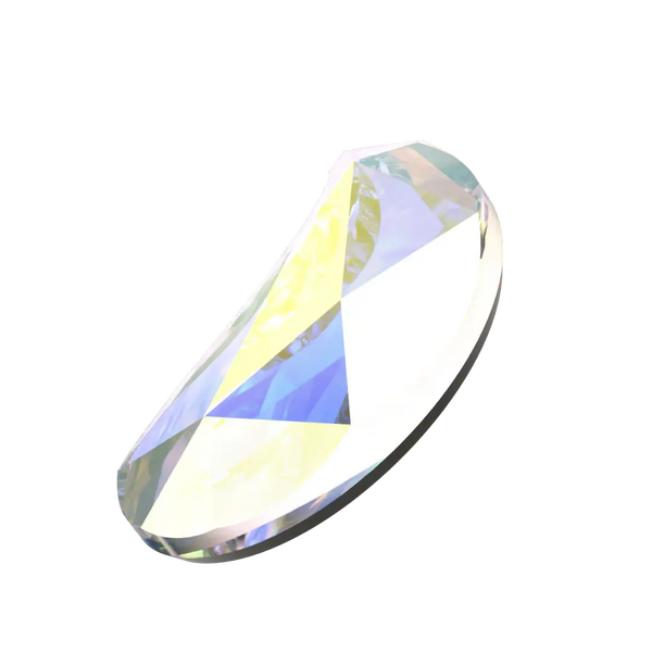 Serinity Hotfix Flat Back Crystals Paisley Y (2365) Crystal AB - Bluestreak Crystals