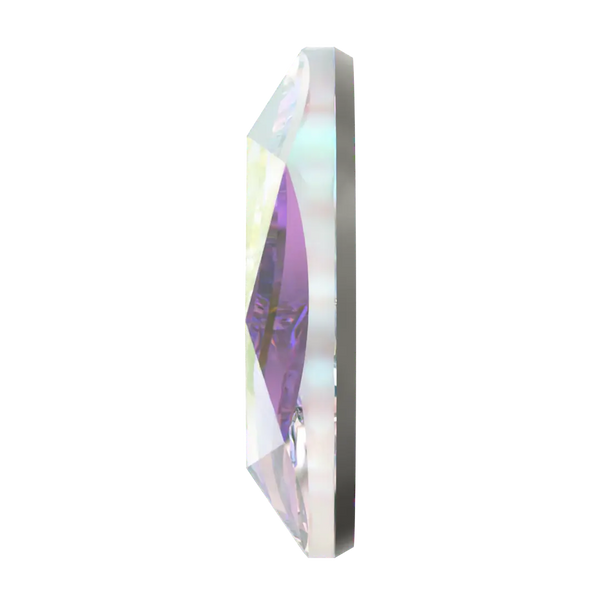 Serinity Hotfix Flat Back Crystals Paisley Y (2365) Crystal AB - Bluestreak Crystals