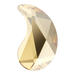 Serinity Hotfix Flat Back Crystals Paisley Y (2365) Crystal Golden Shadow - Bluestreak Crystals