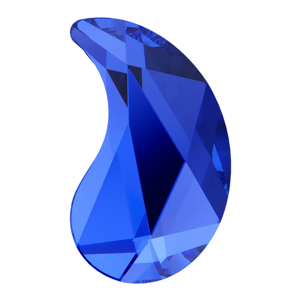 Serinity Hotfix Flat Back Crystals Paisley Y (2365) Majestic Blue - Bluestreak Crystals