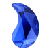 Serinity Hotfix Flat Back Crystals Paisley Y (2365) Majestic Blue - Bluestreak Crystals