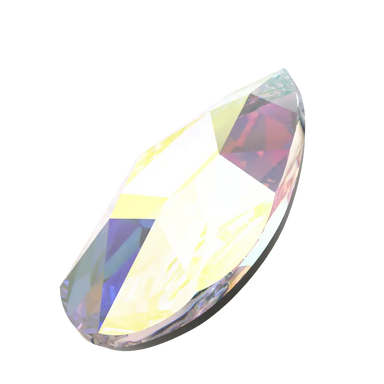 Serinity Hotfix Flat Back Crystals Pear (2303) Crystal AB - Bluestreak Crystals