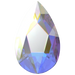 Serinity Hotfix Flat Back Crystals Pear (2303) Crystal AB - Bluestreak Crystals