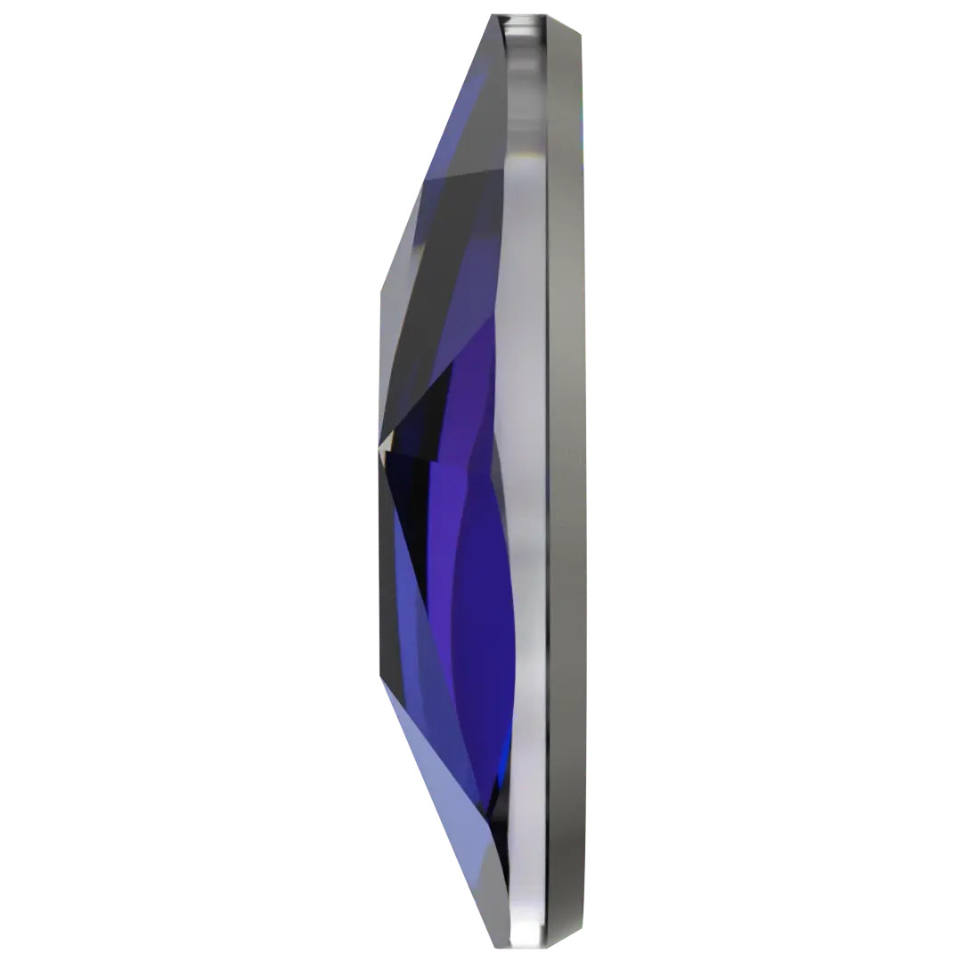 Serinity Hotfix Flat Back Crystals Pear (2303) Crystal Bermuda Blue - Bluestreak Crystals