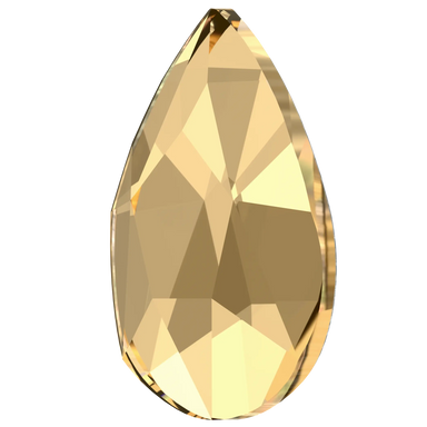 Serinity Hotfix Flat Back Crystals Pear (2303) Crystal Golden Shadow - Bluestreak Crystals