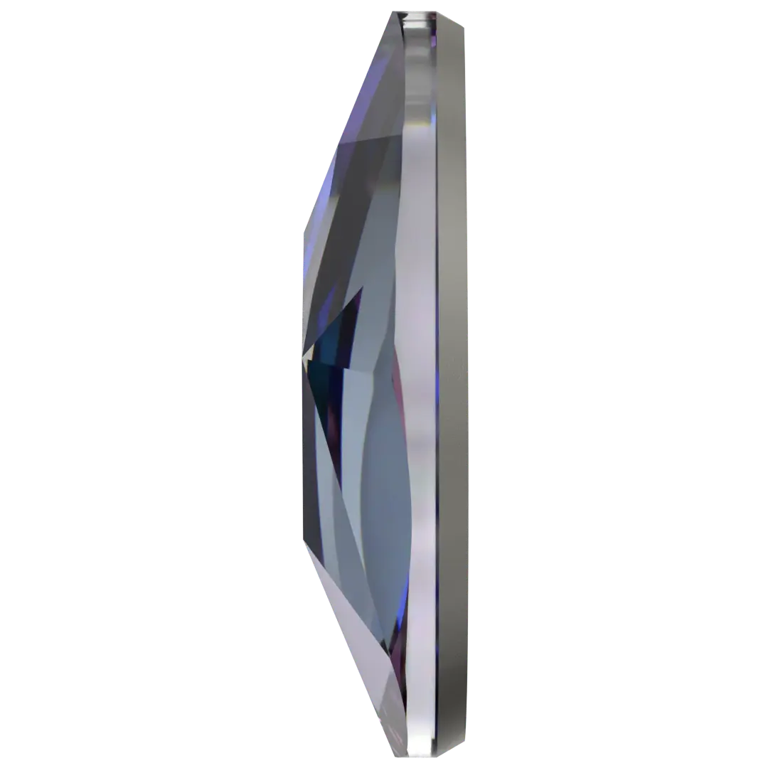 Serinity Hotfix Flat Back Crystals Pear (2303) Crystal Heliotrope - Bluestreak Crystals