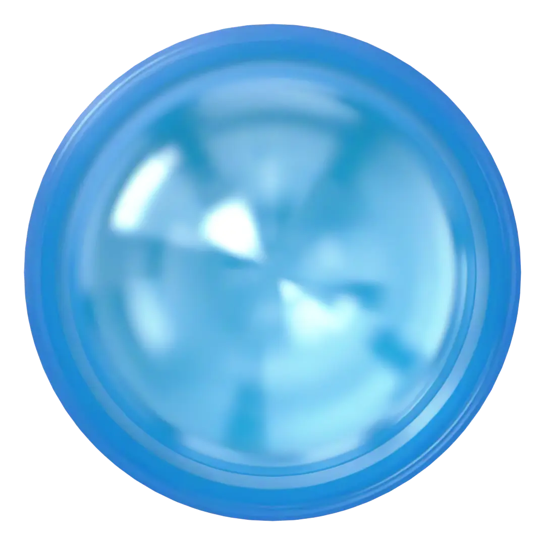 Serinity Hotfix Flat Back Crystals Pearl Cabochon (2080/4) Crystal Electric Blue Ignite - Bluestreak Crystals