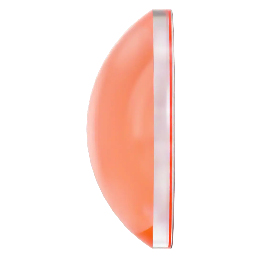 Serinity Hotfix Flat Back Crystals Pearl Cabochon (2080/4) Crystal Electric Orange Ignite - Bluestreak Crystals