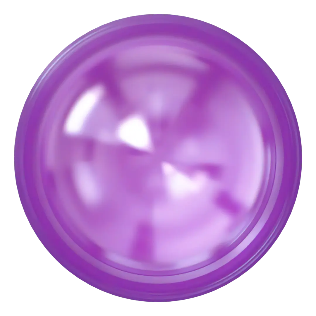 Serinity Hotfix Flat Back Crystals Pearl Cabochon (2080/4) Crystal Electric Violet Ignite - Bluestreak Crystals