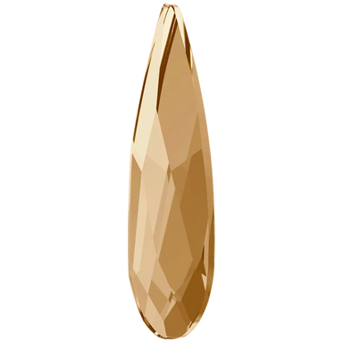 Serinity Hotfix Flat Back Crystals Raindrop (2304) Crystal Golden Shadow - Bluestreak Crystals