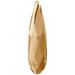 Serinity Hotfix Flat Back Crystals Raindrop (2304) Crystal Golden Shadow - Bluestreak Crystals