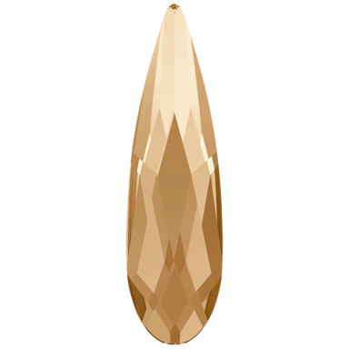 Serinity Hotfix Flat Back Crystals Raindrop (2304) Crystal Golden Shadow - Bluestreak Crystals