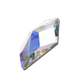 Serinity Hotfix Flat Back Crystals Rhombus (2709) Crystal AB - Bluestreak Crystals