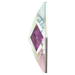 Serinity Hotfix Flat Back Crystals Rhombus (2709) Crystal AB - Bluestreak Crystals