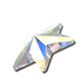 Serinity Hotfix Flat Back Crystals Rivoli Star (2816) Crystal AB - Bluestreak Crystals