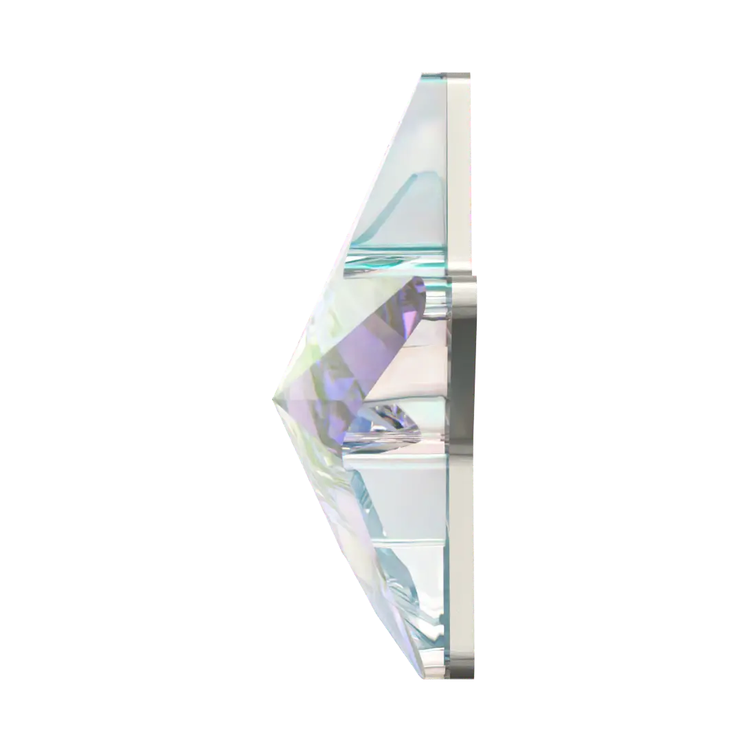 Serinity Hotfix Flat Back Crystals Rivoli Star (2816) Crystal AB - Bluestreak Crystals