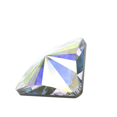 Serinity Hotfix Flat Back Crystals Rivoli Triangle (2716) Crystal AB - Bluestreak Crystals