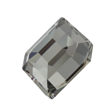 Serinity Hotfix Flat Back Crystals Small Hexagon (2777) Black Diamond - Bluestreak Crystals