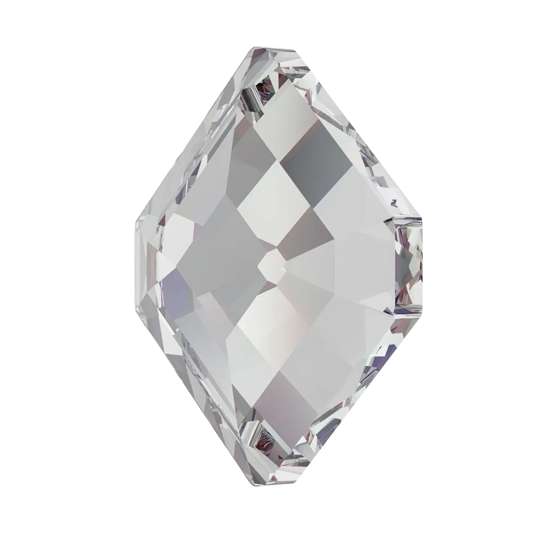 Serinity Hotfix Flat Back Crystals Small Hexagon (2777) Crystal - Bluestreak Crystals