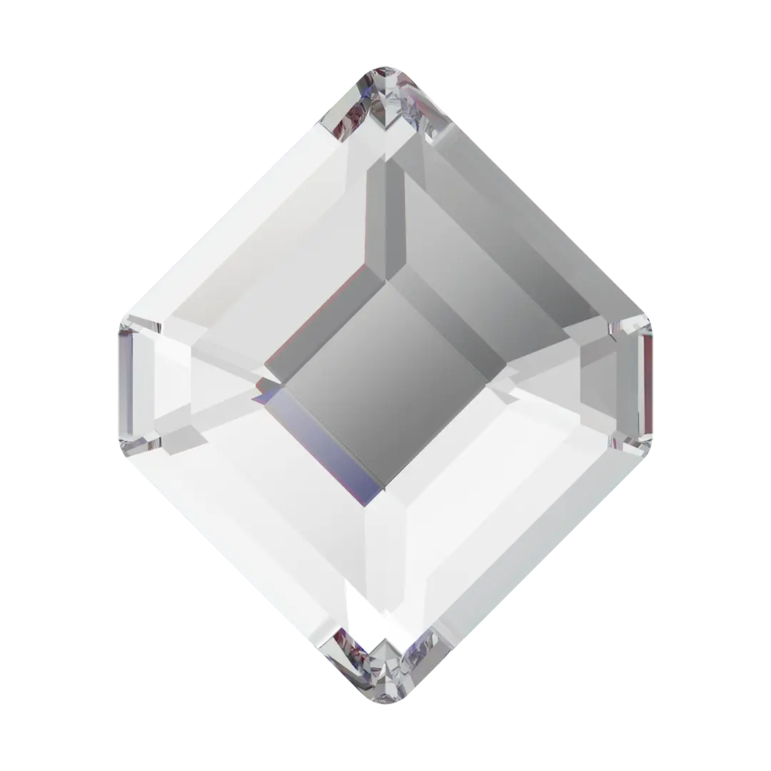 Serinity Hotfix Flat Back Crystals Small Hexagon (2777) Crystal - Bluestreak Crystals