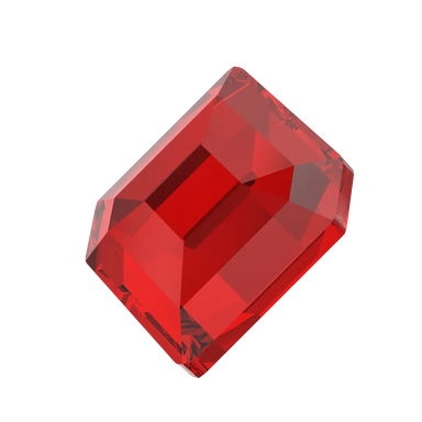 Serinity Hotfix Flat Back Crystals Small Hexagon (2777) Light Siam - Bluestreak Crystals