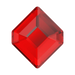 Serinity Hotfix Flat Back Crystals Small Hexagon (2777) Light Siam - Bluestreak Crystals