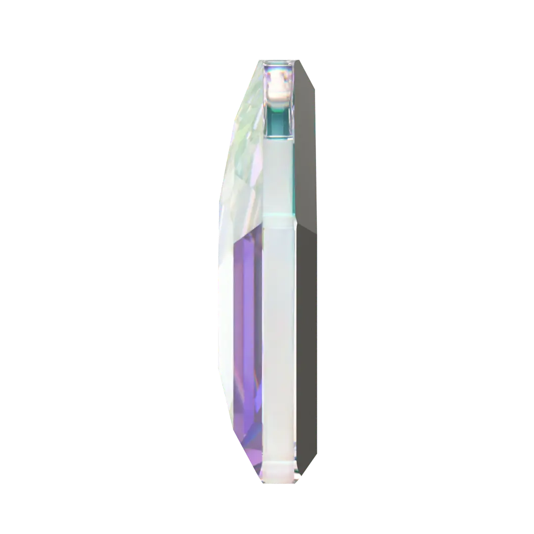 Serinity Hotfix Flat Back Crystals Small Pentagon (2775) Crystal AB - Bluestreak Crystals