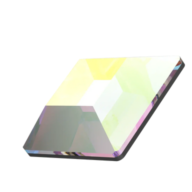 Serinity Hotfix Flat Back Crystals Square (2400) Crystal AB - Bluestreak Crystals