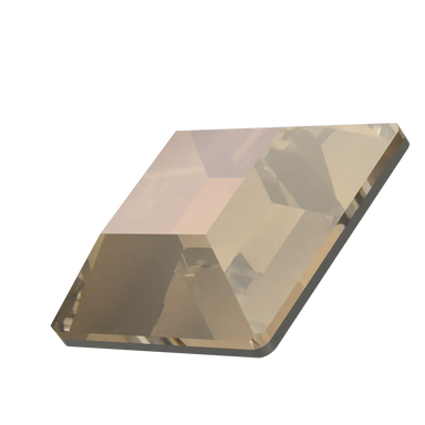 Serinity Hotfix Flat Back Crystals Square (2400) Crystal Bronze - Bluestreak Crystals