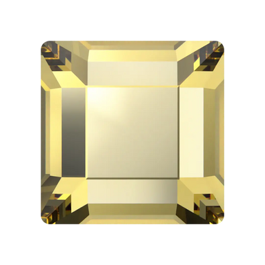 Serinity Hotfix Flat Back Crystals Square (2400) Dark Jonquil - Bluestreak Crystals