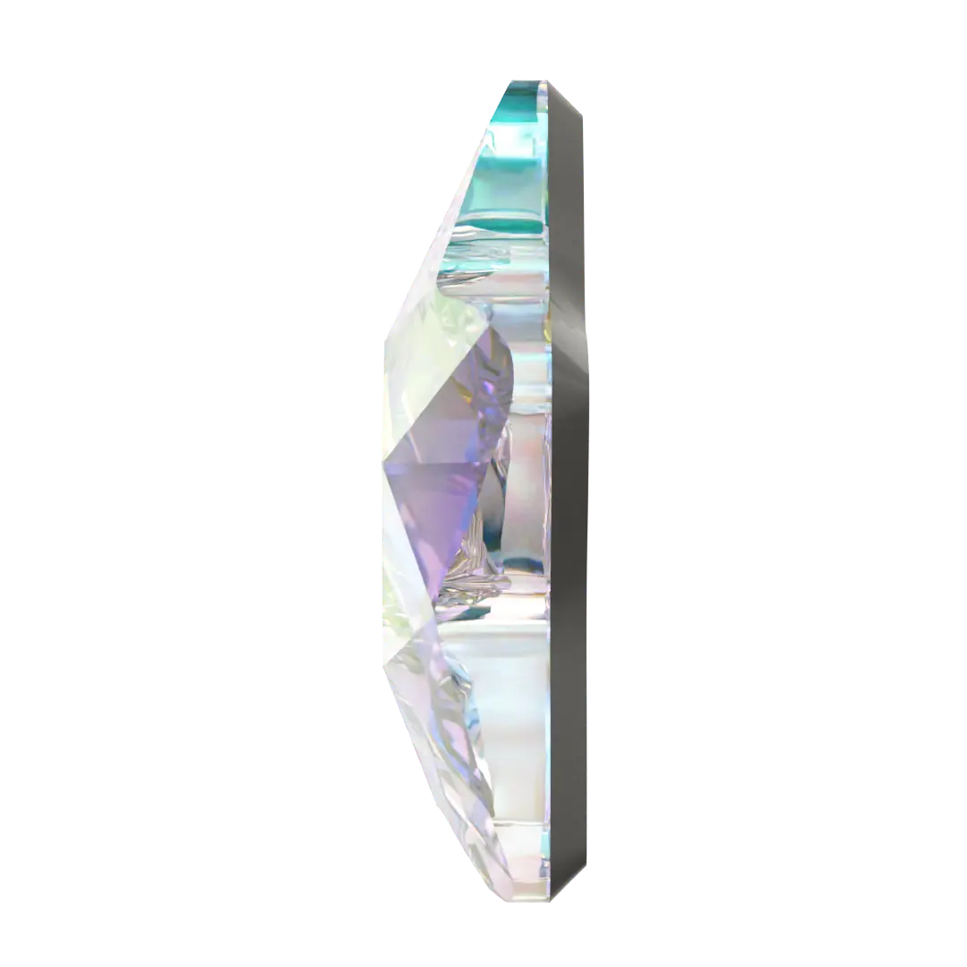 Serinity Hotfix Flat Back Crystals Star Flower (2754) Crystal AB - Bluestreak Crystals