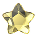 Serinity Hotfix Flat Back Crystals Star Flower (2754) Light Topaz - Bluestreak Crystals