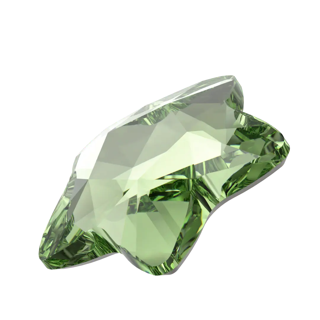 Serinity Hotfix Flat Back Crystals Star Flower (2754) Peridot - Bluestreak Crystals