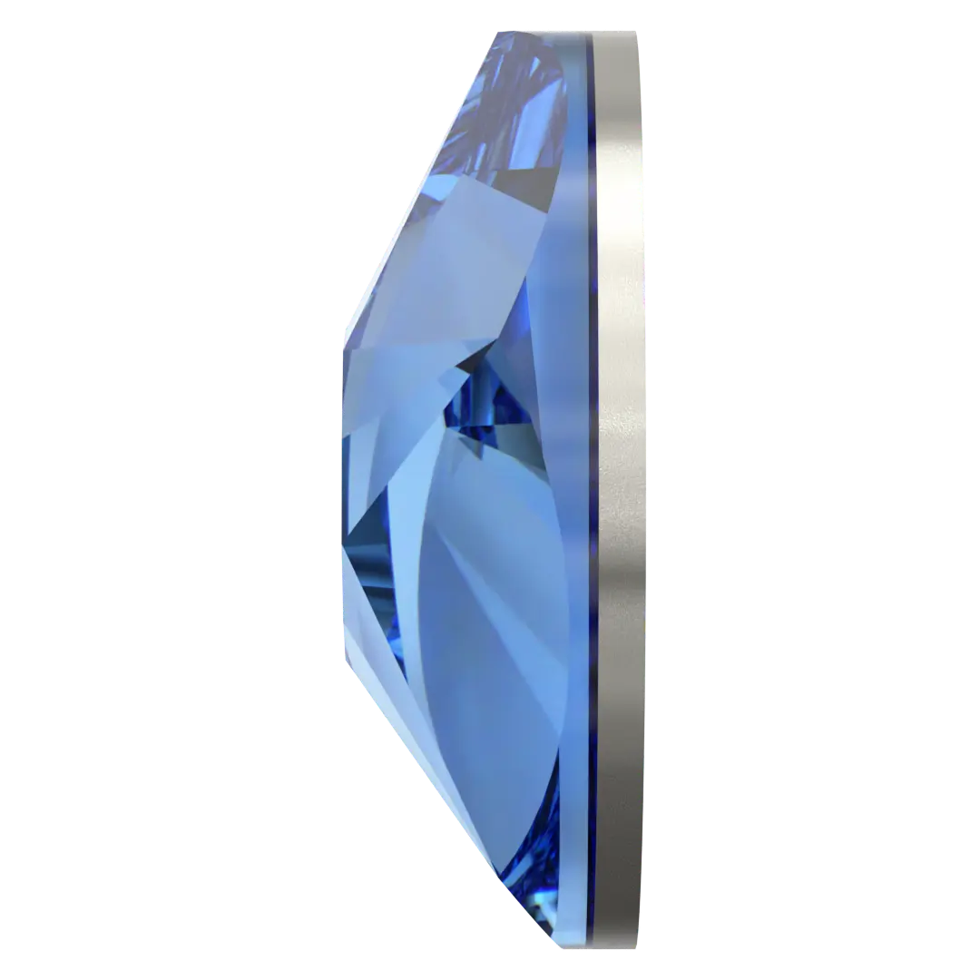 Serinity Hotfix Flat Back Crystals Star Rose (2100) Cool Blue - Bluestreak Crystals