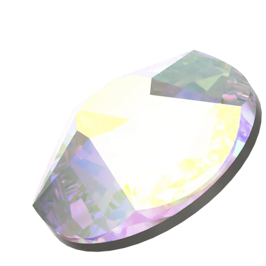 Serinity Hotfix Flat Back Crystals Star Rose (2100) Crystal AB - Bluestreak Crystals