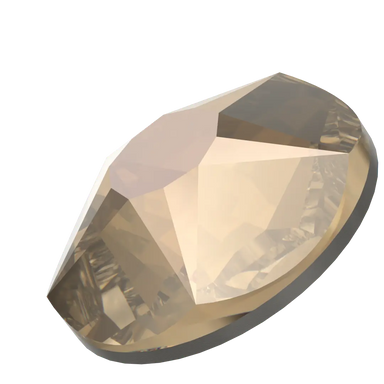 Serinity Hotfix Flat Back Crystals Star Rose (2100) Crystal Bronze - Bluestreak Crystals