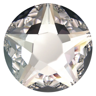 Serinity Hotfix Flat Back Crystals Star Rose (2100) Crystal Moonlight - Bluestreak Crystals