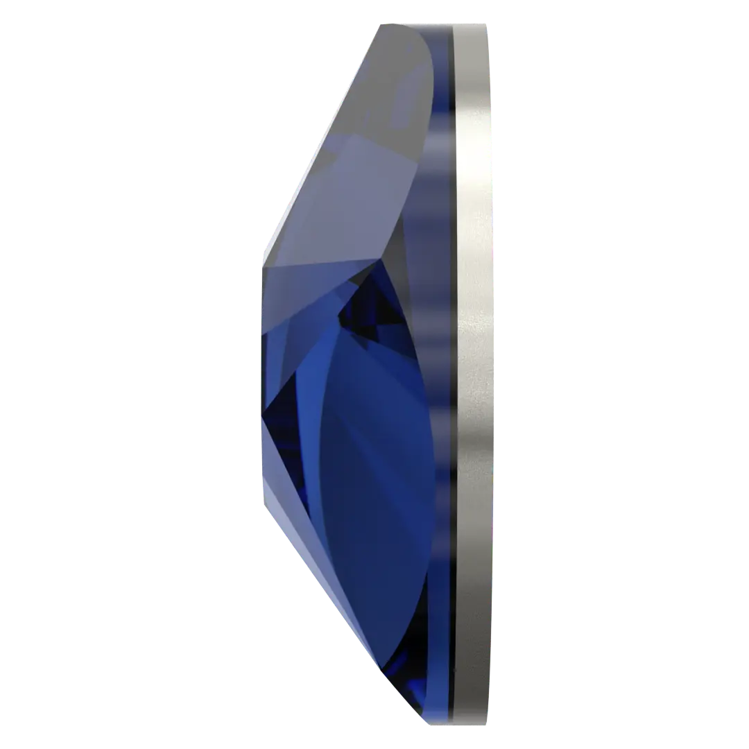 Serinity Hotfix Flat Back Crystals Star Rose (2100) Dark Sapphire - Bluestreak Crystals