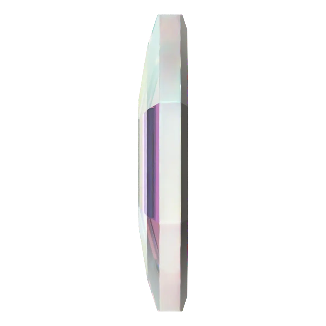 Serinity Hotfix Flat Back Crystals Trapeze (2772) Crystal AB - Bluestreak Crystals