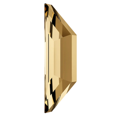 Serinity Hotfix Flat Back Crystals Trapeze (2772) Crystal Golden Shadow - Bluestreak Crystals