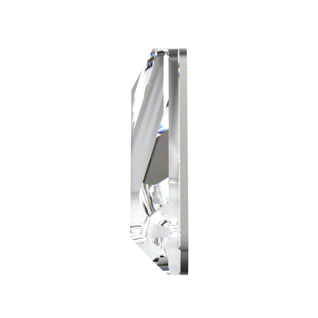 Serinity Hotfix Flat Back Crystals Triangle (2711) Crystal - Bluestreak Crystals