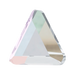 Serinity Hotfix Flat Back Crystals Triangle (2711) Crystal AB - Bluestreak Crystals
