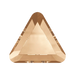 Serinity Hotfix Flat Back Crystals Triangle (2711) Crystal Golden Shadow - Bluestreak Crystals