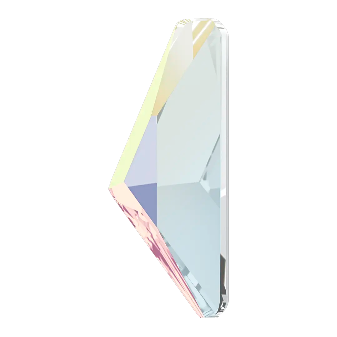 Serinity Hotfix Flat Back Crystals Triangle Isosceles (2738) Crystal AB - Bluestreak Crystals