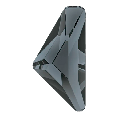 Serinity Hotfix Flat Back Crystals Triangle Isosceles (2738) Crystal Silver Night - Bluestreak Crystals