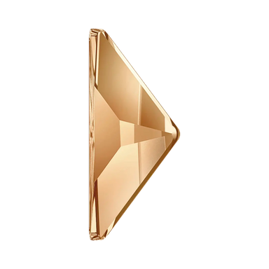 Serinity Hotfix Flat Back Crystals Triangle Right Angle (2740) Crystal Golden Shadow - Bluestreak Crystals