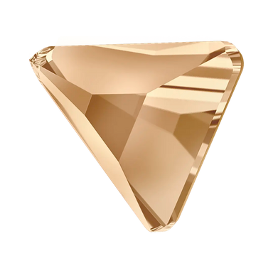 Serinity Hotfix Flat Back Crystals Triangle Scalene (2739) Crystal Golden Shadow - Bluestreak Crystals