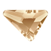 Serinity Hotfix Flat Back Crystals Triangle Scalene (2739) Crystal Golden Shadow - Bluestreak Crystals